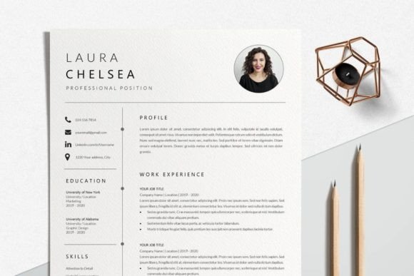 Download Resume Template with Photo - Resume template Collection